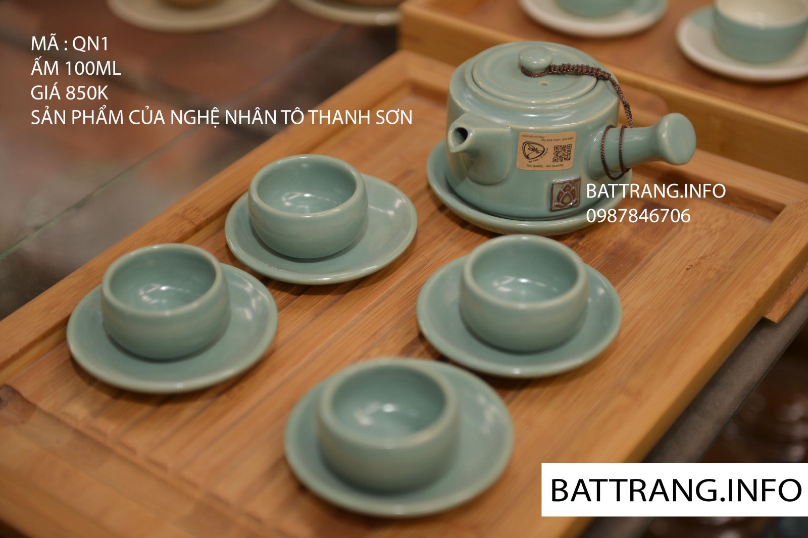 Cách chọn mua bộ ấm chén Bát Tràng quà tặng đẹp và chất lượng