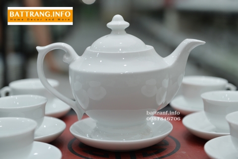 Ấm chén Phú Quý in logo