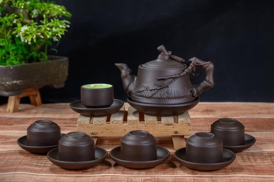 Những mẫu ấm chén Tử Sa đẹp nhất của Bát Tràng